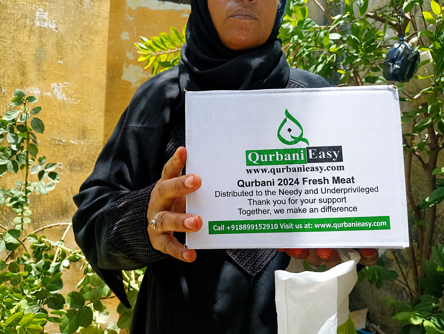 Sadqah distribution
